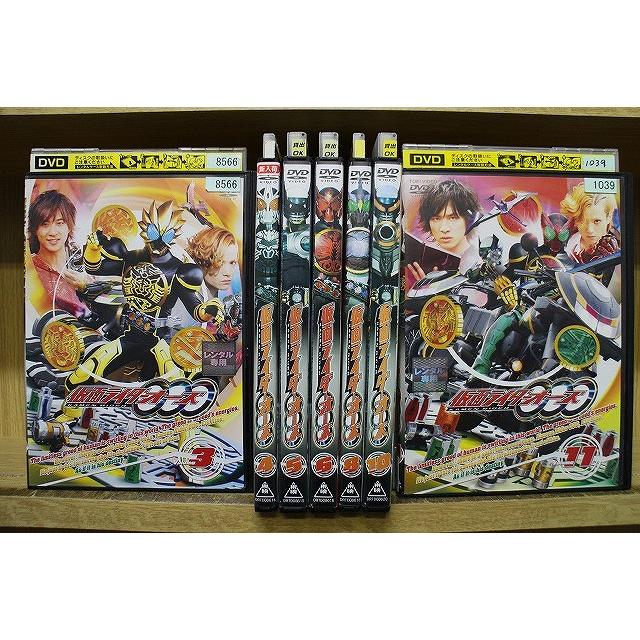 DVD 仮面ライダー OOO オーズ 不揃い 7本set ※ケース無し発送 レンタル