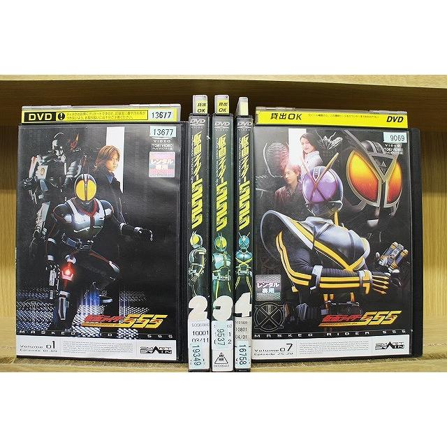 DVD 仮面ライダー555 ファイズ 不揃い 5本set ※ケース無し発送