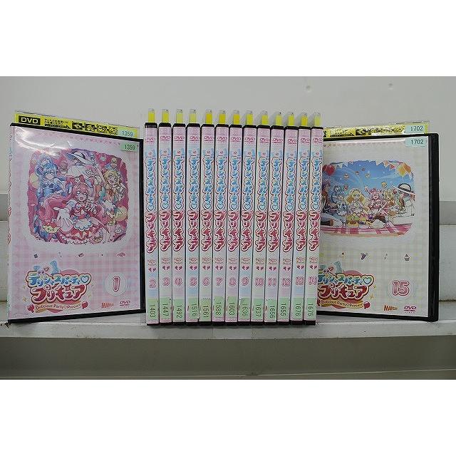 DVD デリシャスパーティ プリキュア 全15巻 ※ケース無し発送 レンタル