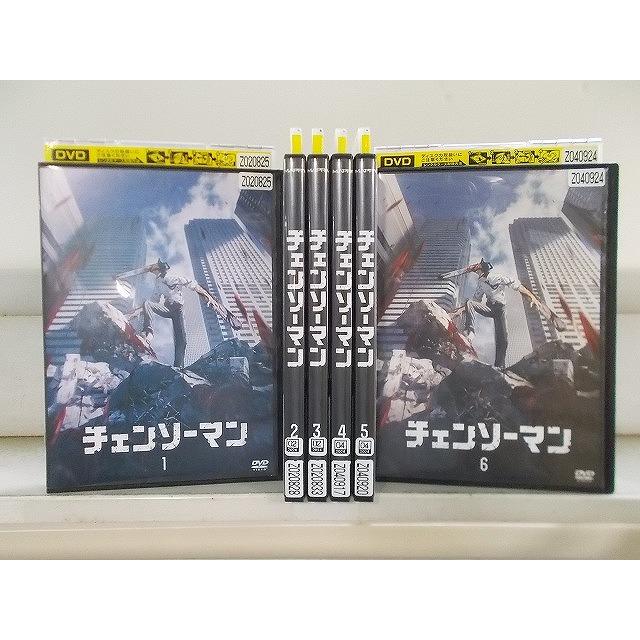 チェンソーマン DVD 全6巻 レンタル落ち 匿名配送 DVD チェンソーマン 全6巻 ※ケース無し発送 レンタル落ち ZFF500
