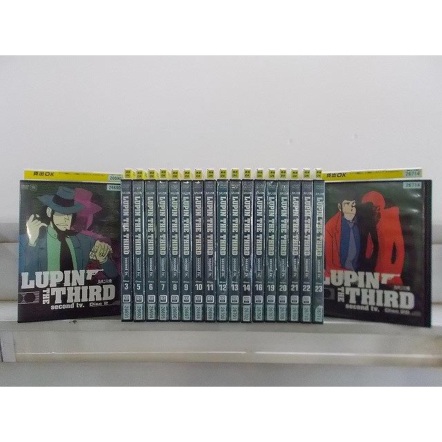 DVD ルパン三世 second tv 2〜26巻(1、4、15、17、18、24、25巻欠品