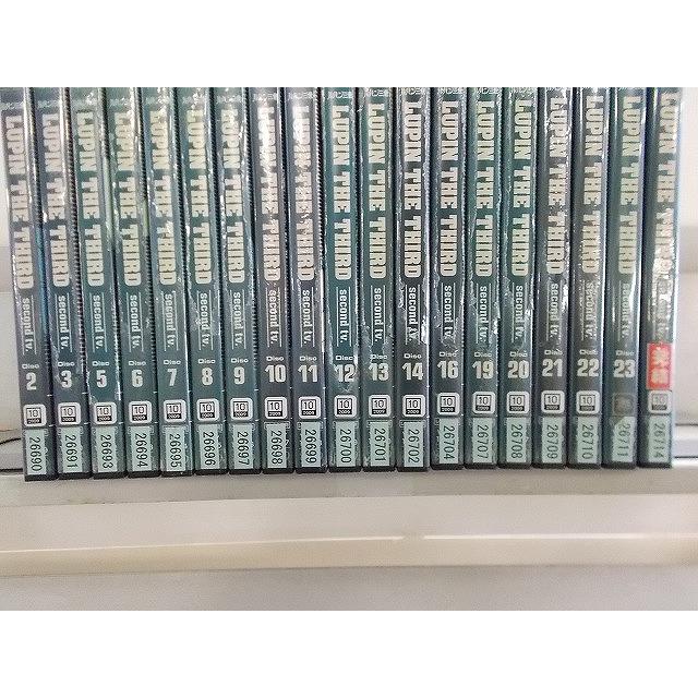 DVD ルパン三世 second tv 2〜26巻(1、4、15、17、18、24、25巻欠品