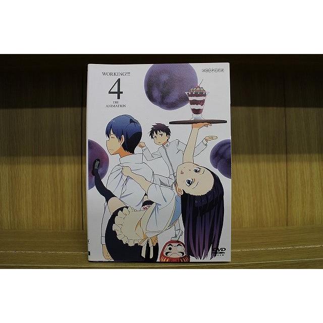 DVD WORKING!!! (3期) 1〜4巻セット(未完) ※ケース無し発送 レンタル 