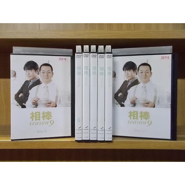 DVD 相棒 season9 5〜11巻 計7本セット 水谷豊 及川光博 ※ケース無し