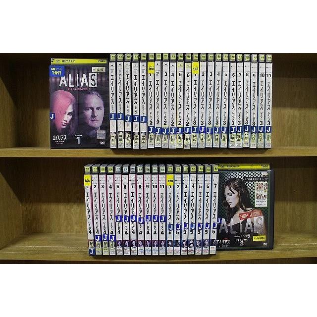 DVD エイリアス 2重スパイの女 シーズン1〜5 全42巻 ※ケース無し発送 