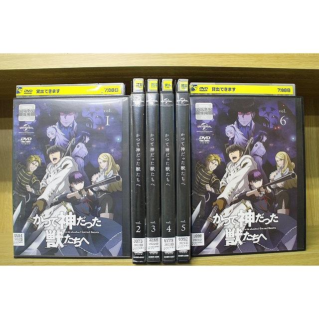 DVD かつて神だった獣たちへ 全6巻 ※ケース無し発送 レンタル落ち
