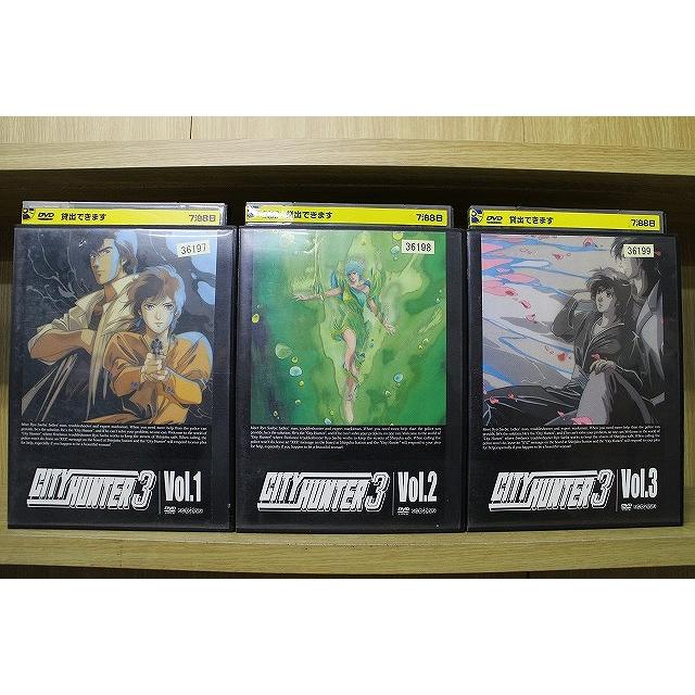 DVD CITY HUNTER シティーハンター3 全3巻 ※ケース無し発送 DVD CITY HUNTER シティーハンター3 全3巻 ※ケース無し発送