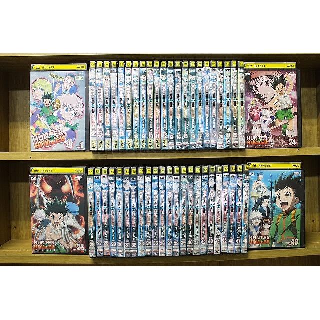DVD HUNTER×HUNTER ハンター 全49巻 ※ケース無し発送 レンタル DVD HUNTER×HUNTER ハンター 全49巻 ※ケース無し発送 レンタル