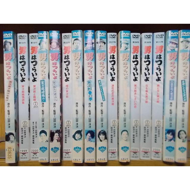 DVD 男はつらいよ シリーズ 計47本set 渥美清 ※ケース無し発送
