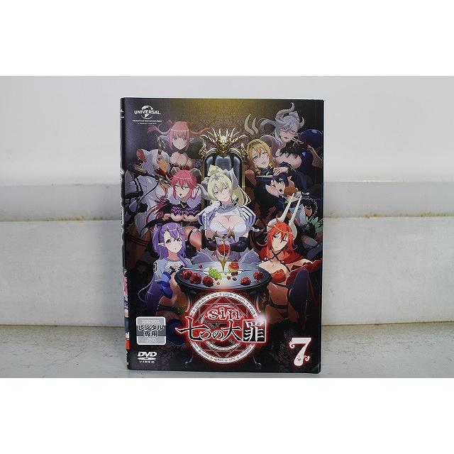 DVD sin 七つの大罪 全7巻 ※ケース無し発送 レンタル落ち ZX1495