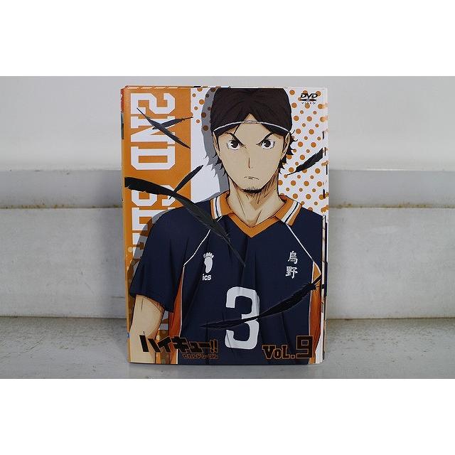 DVD ハイキュー!! セカンドシーズン 全9巻 ※ケース無し発送 レンタル