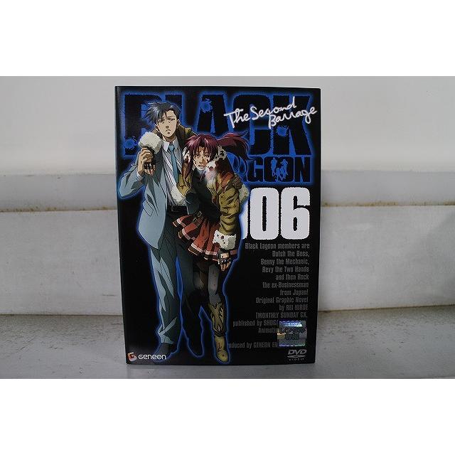 DVD BLACK LAGOON ブラックラグーン The Second Barrage 全6巻 ※ケース