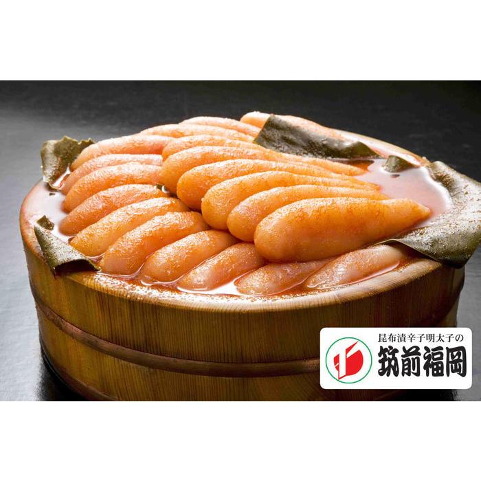昆布漬 辛子明太子（無着色） 博多明太子｜220g（明太子200g・昆布20g