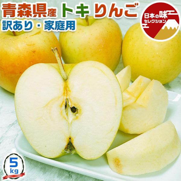 訳あり 青森県産 トキ りんご 約 5kg ご家庭用 サイズ大小お任せ 希少品種 ご家族用 フルーツ 果物 お試し 傷あり スレあり Toki ...