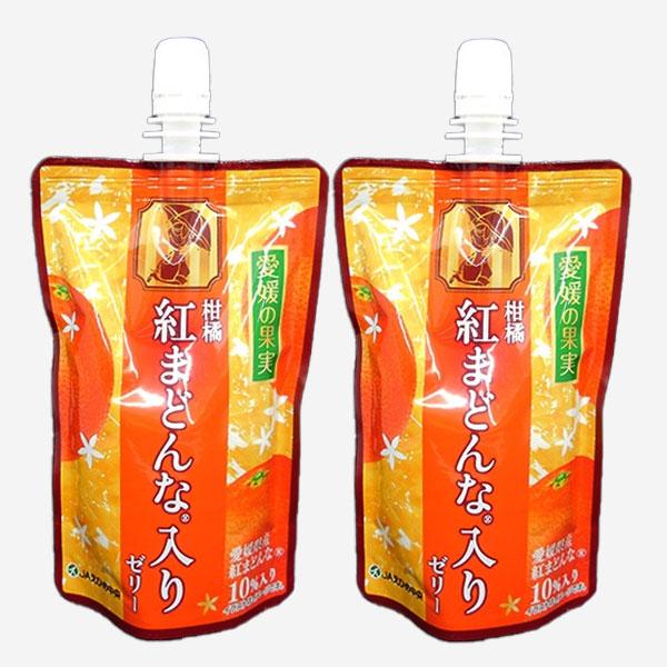 愛媛の果実 柑橘 紅まどんな 入りゼリー 6個入×4箱（合計24個） JA