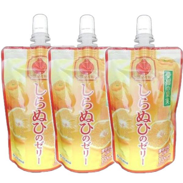 愛媛の果実 柑橘 しらぬひ 入り ゼリー 150g×合計24個 JAえひめ中央