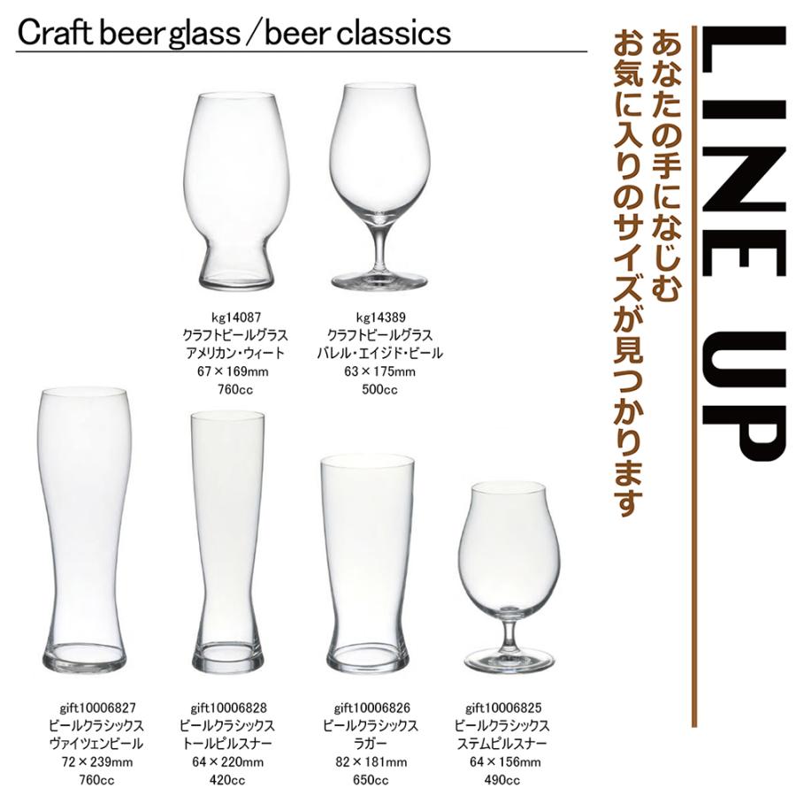 ガラス ビアグラス ジョッキ クラフト ビールグラス アメリカン ウィート KIMURA GLASS KG14087お祝い プレゼント ガラス食器 雑貨 おしゃれ か...｜gift-kingdom｜02