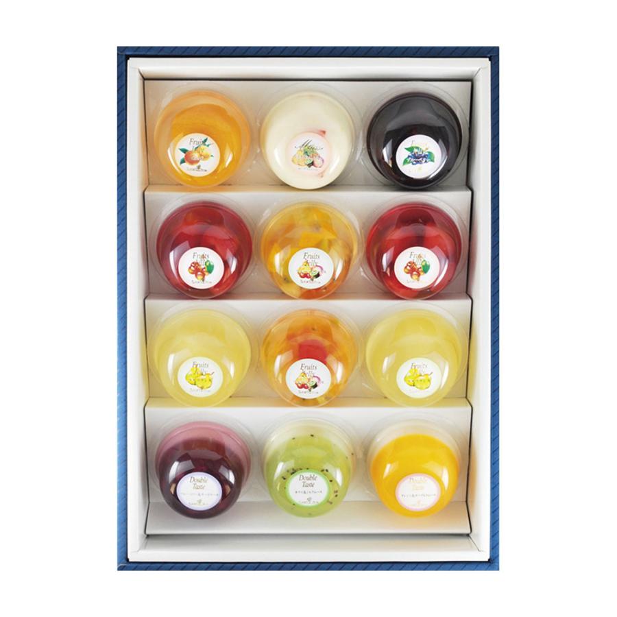 ゼリー詰め合わせ お中元 御中元 お手土産 お年賀 たかはたファーム ダブルテイスト フルーツゼリー12個詰合せ Sc 12 Sagaretxe Net