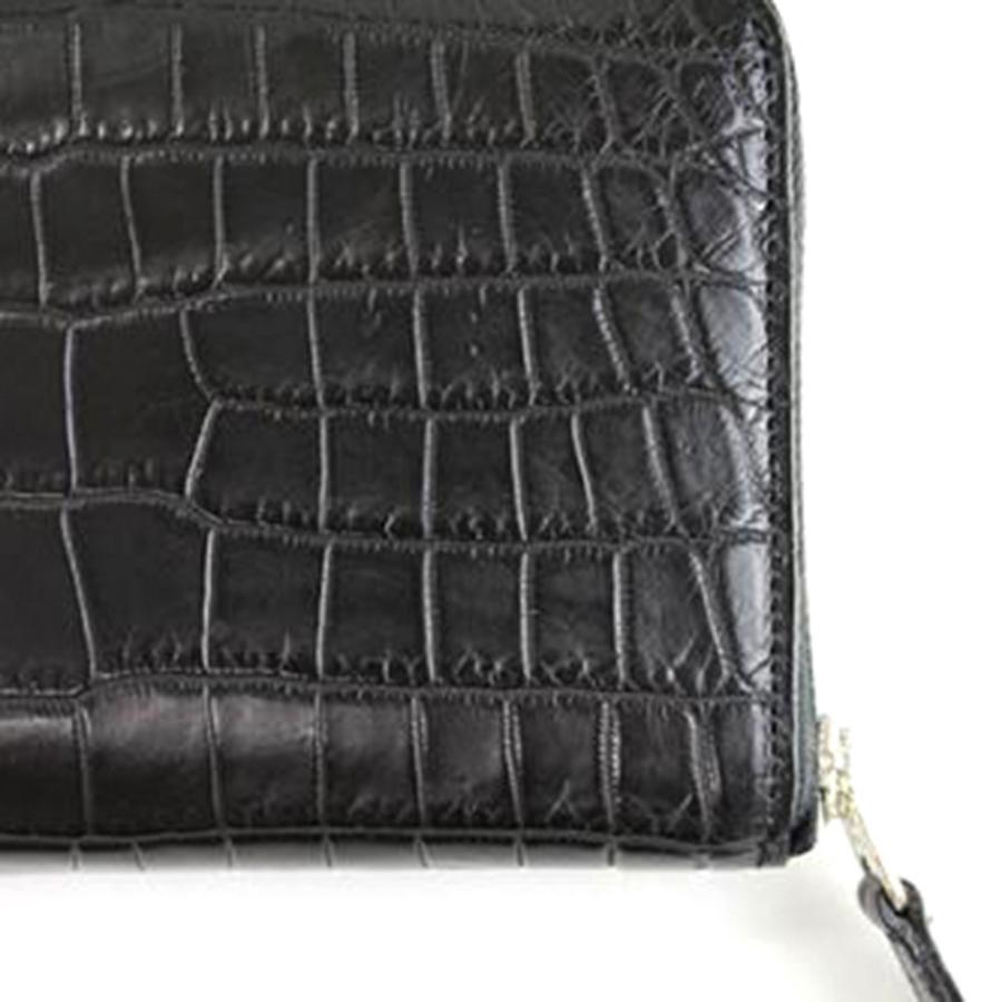 メンズ財布 ラウンドファスナー 長財布 クロコダイル GREDEER [ 財布 コイン 名刺入れ 名入れ対応 ]爆買 記念品 お祝い プレゼント お誕生日 名...の画像