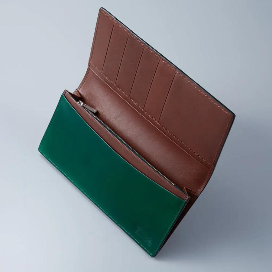 メンズ財布 長財布 （ 小銭入付 ） コードバン GREDEER [ 財布 コイン