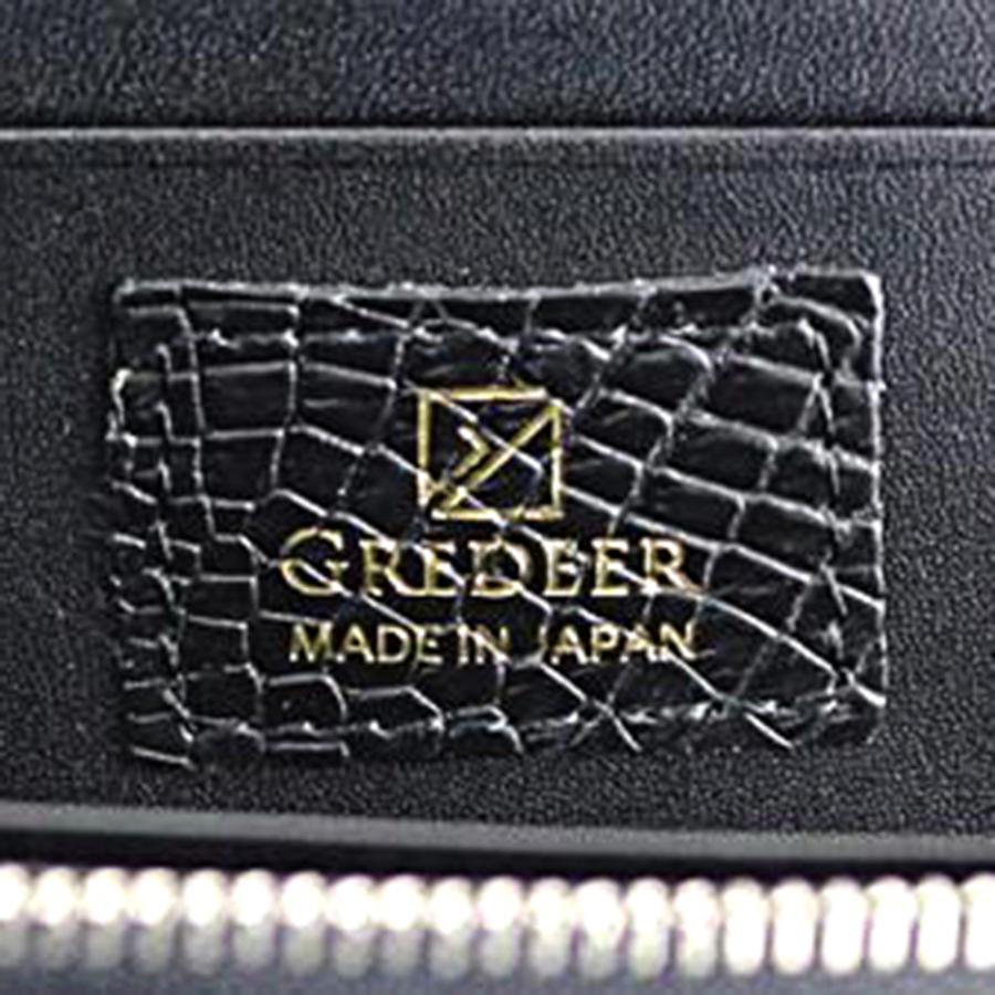 メンズ財布 L字ファスナー 長財布 （ プレクロ ） 10th企画 GREDEER [ 財布 コイン 名刺入れ 名入れ対応 ]爆買 記念品 お祝い プレゼント お誕生...の画像