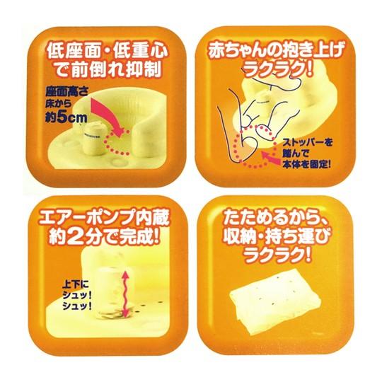 MIKI HOUSE（ミキハウス） 出産祝い 出産祝 ベビーチェア 男の子にも