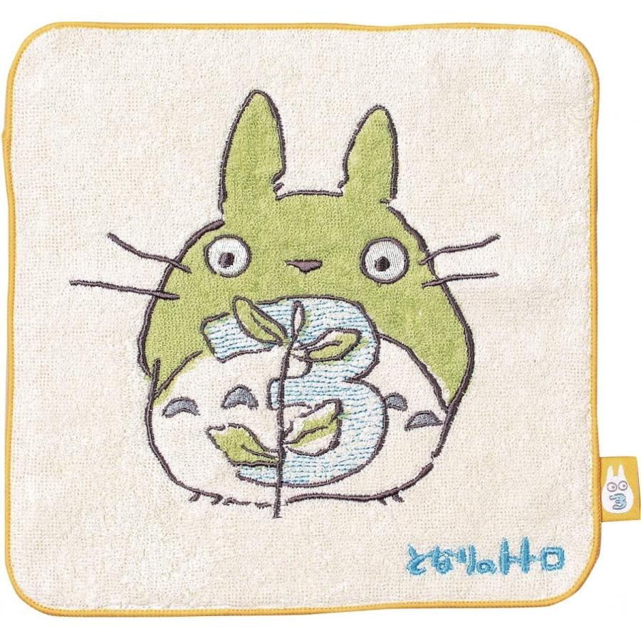 Salenew大人気 出産祝い となりのトトロ バースデー ミニタオル 名入れ刺繍 ハンカチ 誕生日 スタジオジブリ 名前入り 人気ギフト 内祝い ハンドタオル プレゼント お祝い
