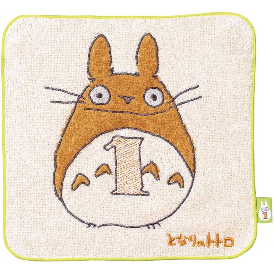 Salenew大人気 出産祝い となりのトトロ バースデー ミニタオル 名入れ刺繍 ハンカチ 誕生日 スタジオジブリ 名前入り 人気ギフト 内祝い ハンドタオル プレゼント お祝い