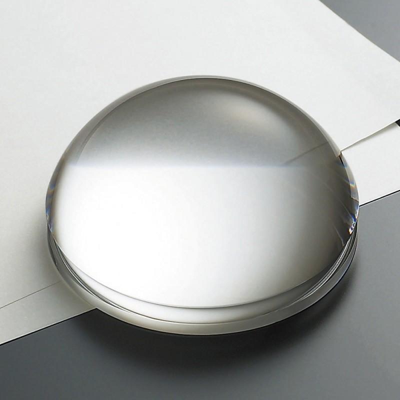 グラスワークス / ナルミ ) ルーペペーパーウエイト ガラス 拡大鏡