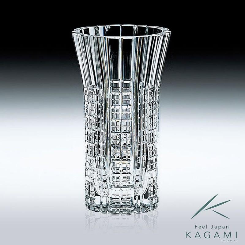 楽天市場】カガミクリスタル 江戸切子 花瓶の通販