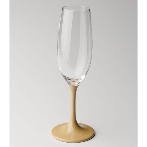 ( 越前塗 / JAPAN Glass ) シャンパングラス 白漆 日本製