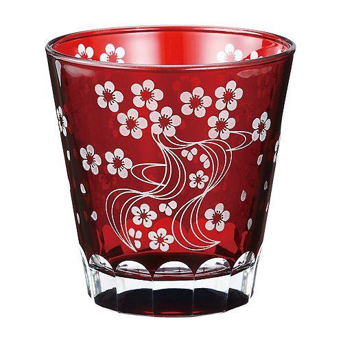 ( one style glass collection ) Yozakura グラス ( レッド )｜gift-only