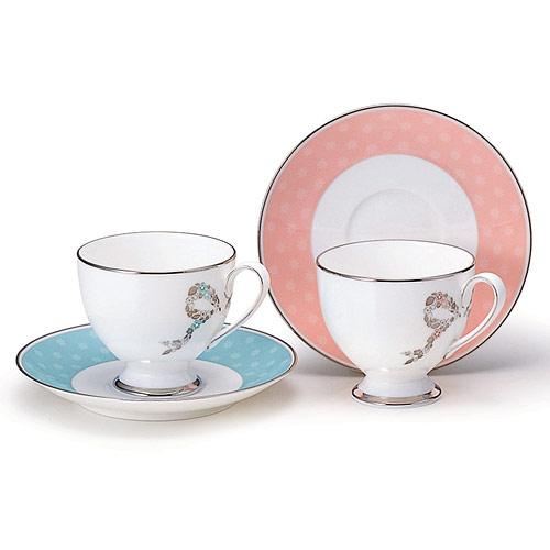 ナルミ / カップルコーヒーセット ( 95586-20861 ) カップ ソーサー