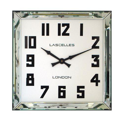 SMITH ロジャーラッセル 掛け時計 おしゃれ シルバー インテリア