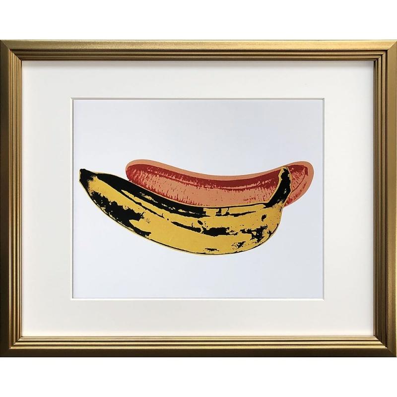 ( アートフレーム ) Andy Warhol Banana 1966 ポスター アート インテリア 贈り物