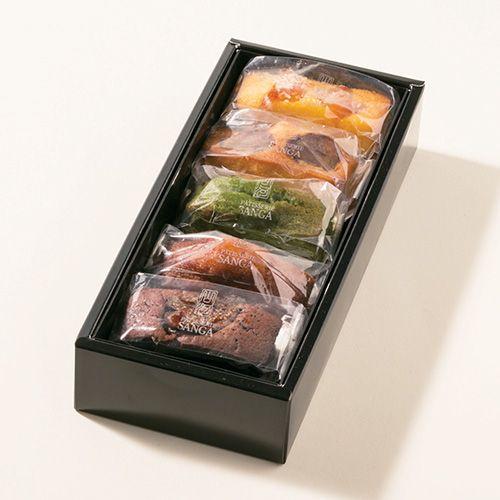 ( PATISSERIE SANGA ) フィナンシェ&amp;パンドジェンヌ詰合せ 5個 お菓子 プレゼント お返し ギフト | 