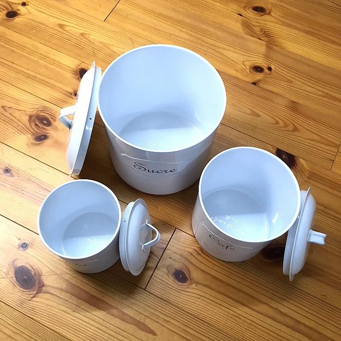 フレンチキャニスター 3サイズセット アウトレットセール 在庫処分