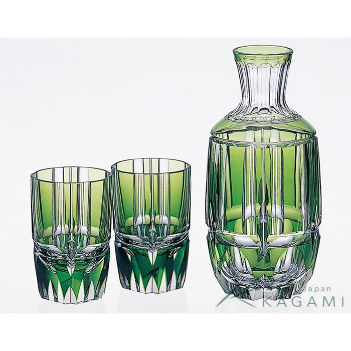江戸切子（カガミクリスタル）酒器揃＜竹の膳＞2509 : 2509 : 贈答品 