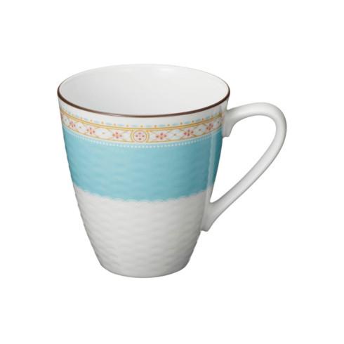 ノリタケ(Noritake)HUMMING BLUE ハミングブルー マグカップペアセット P5355L/1645｜gift-shop-yamato｜02