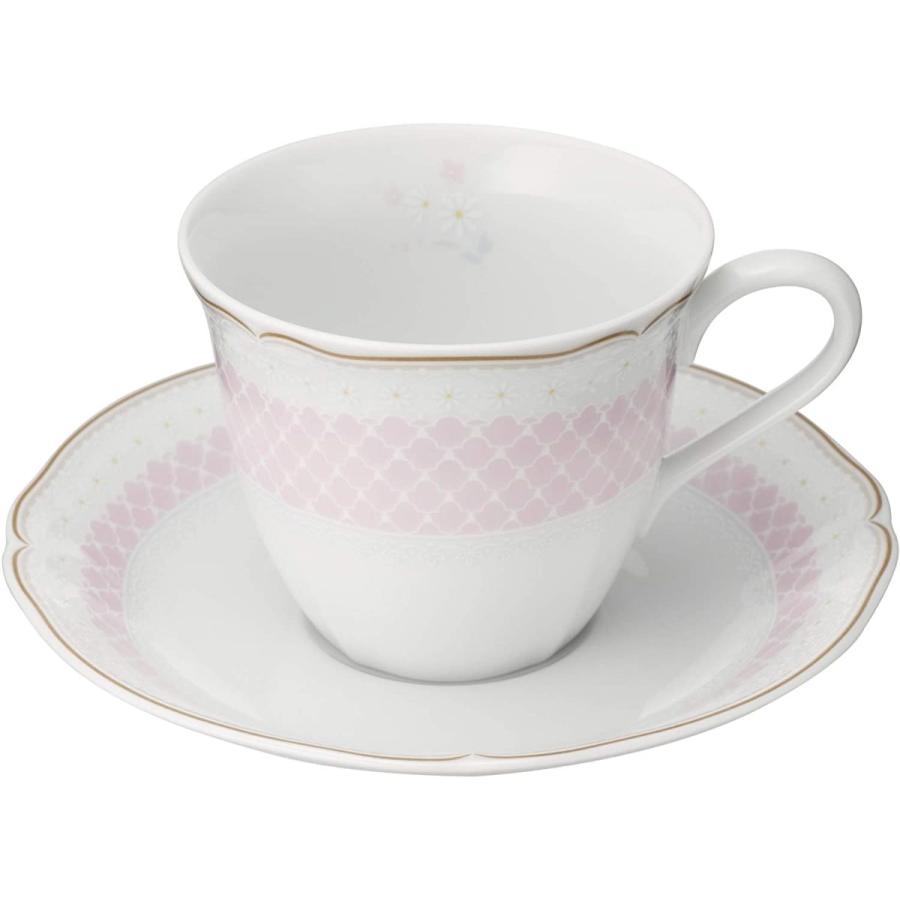 ノリタケ(Noritake)DAISYBELL デイジーベル コーヒー碗皿ペアセット（色変り）P9588A/1705-01｜gift-shop-yamato｜02