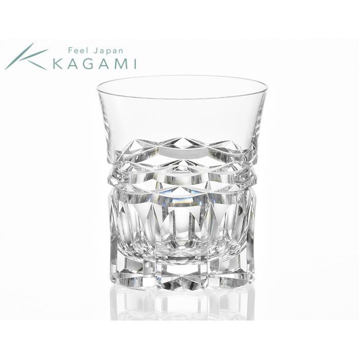 KAGAMI 江戸切子（カガミクリスタル）ロックグラス T398-2963 : 贈答品