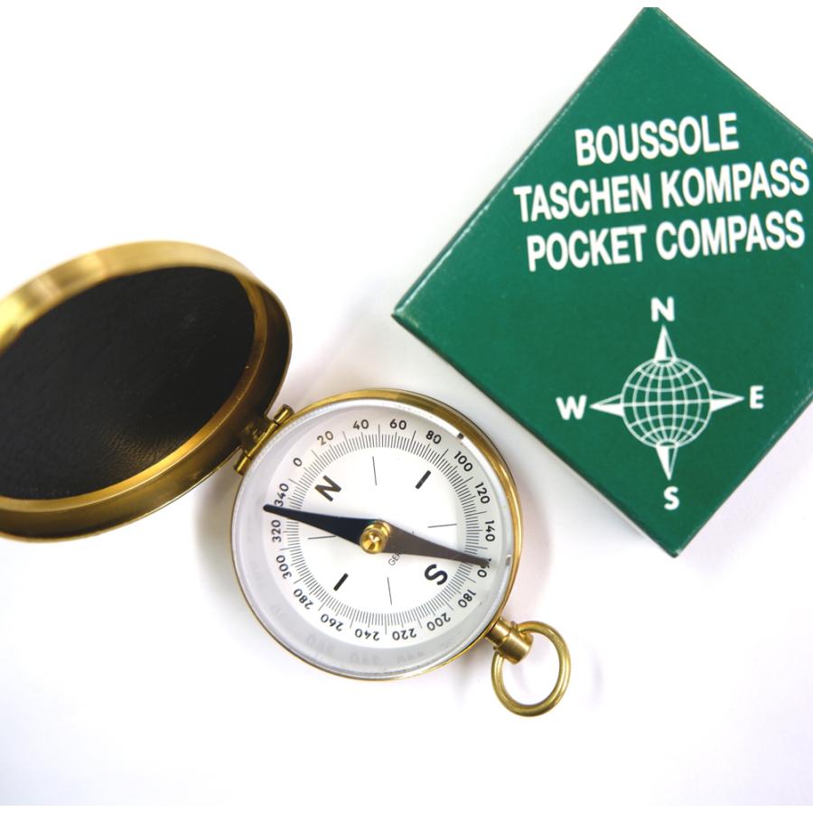 方位磁石（コンパス：真鍮フタ付き） Orbit3 【ドイツ】Kasper&Richter