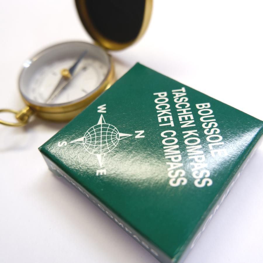 方位磁石（コンパス：真鍮フタ付き） Orbit3 【ドイツ】Kasper&Richter