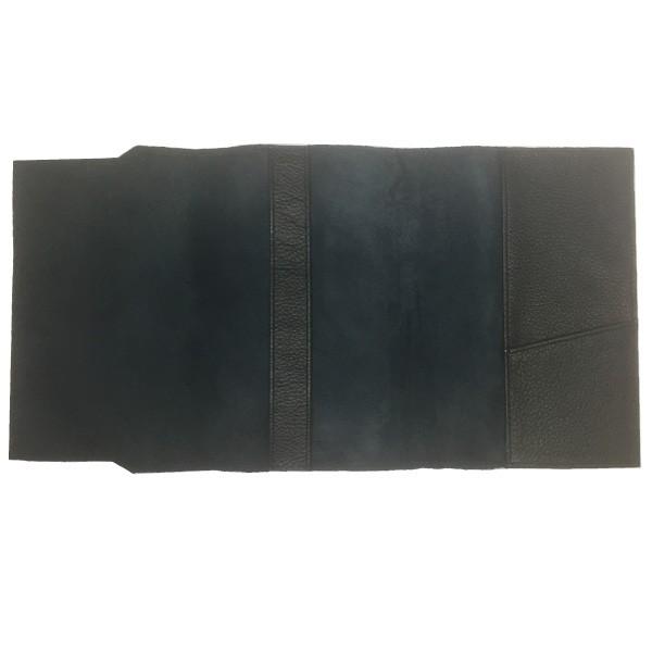 ソフトナッパ牛本革ブックカバー 新書 黒 高品質 記念品や