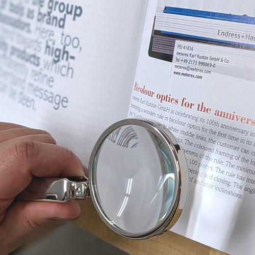拡大鏡（6倍）折り畳み式 VINTAGE 【ドイツ】Kasper&Richter社製