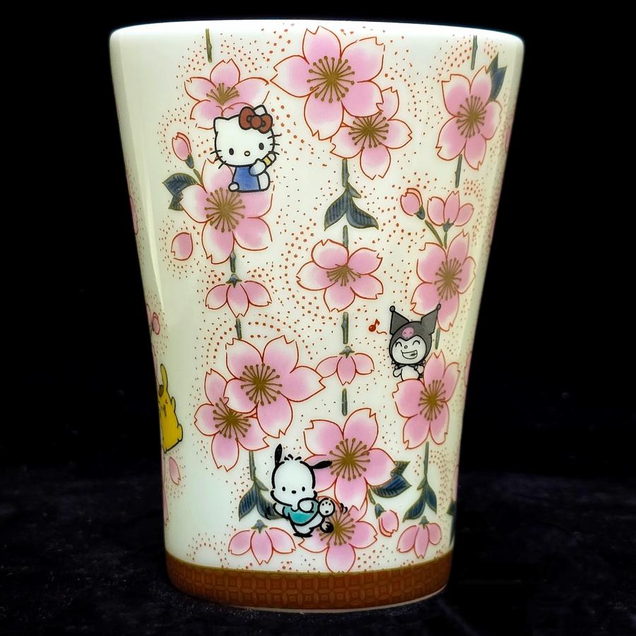 九谷焼 新商品 麗和×サンリオキャラクター タンブラー3種類 九谷結窯