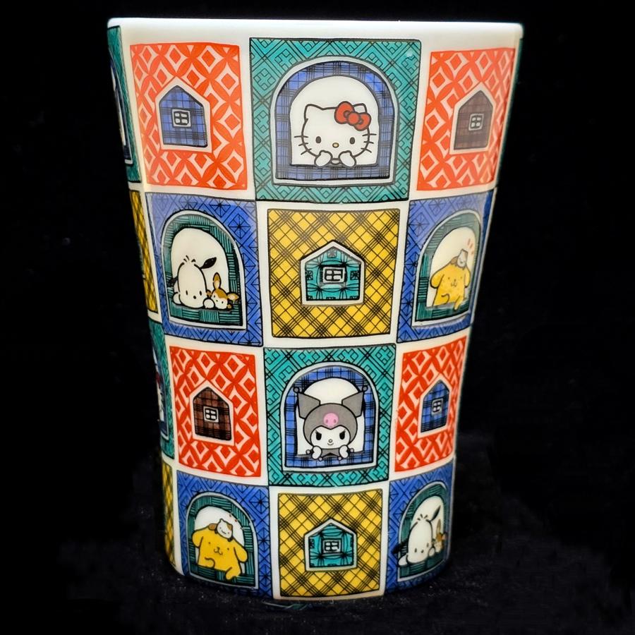 九谷焼 新商品 麗和×サンリオキャラクター タンブラー3種類 九谷結窯