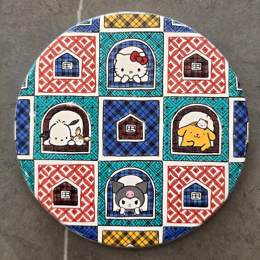 九谷焼 ギフト サンリオキャラクター 九谷焼3点セット 石畳み「シェア