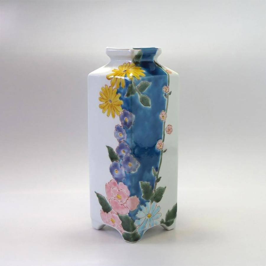 【九谷焼】花瓶・花器・フラワーベース 九谷焼 花器 フラワーベース 花紋7号一輪生 : 九谷結窯 - 通販 - Yahoo