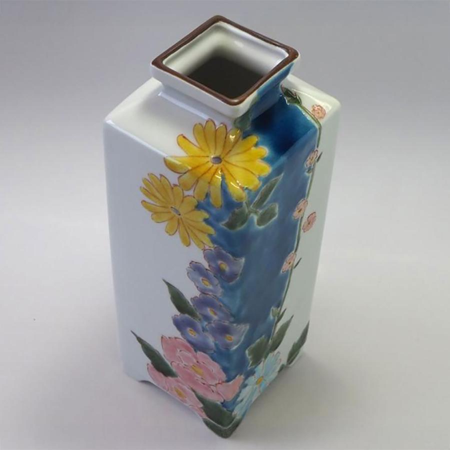 九谷焼 花器 フラワーベース 花紋7号一輪生 : 九谷結窯 - 通販 - Yahoo